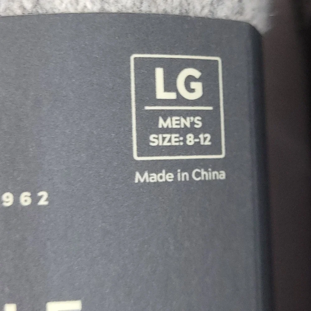 Alpine Design Thermal Boot Socks Men Size 8-12 Heavyweight Gray 4 Pairs (2 Pkgs)